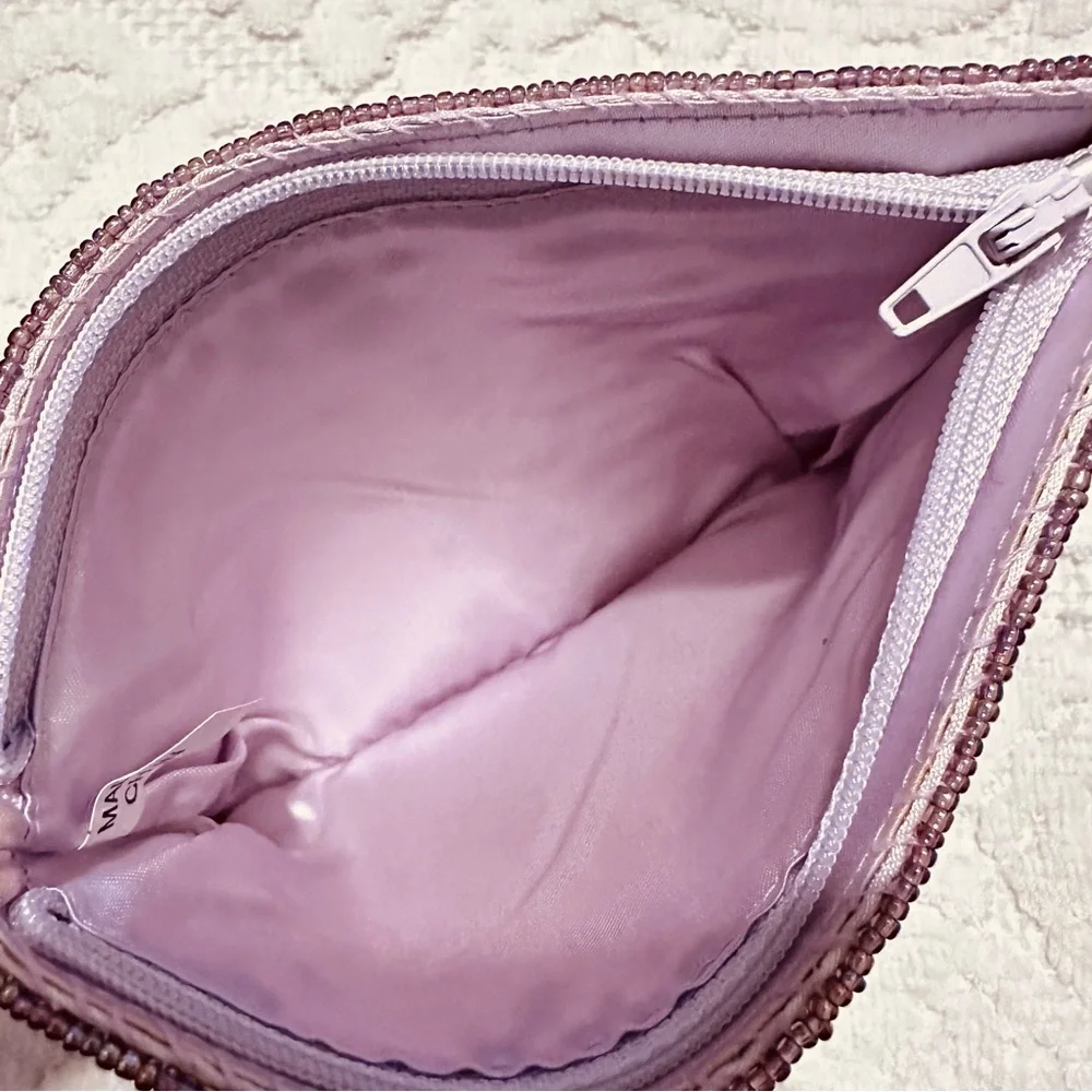 Lord & Taylor | Pouch | Lilac Beaded Pouch